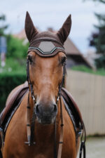 EQUITHEME Fly Veil - Domino - Image 2