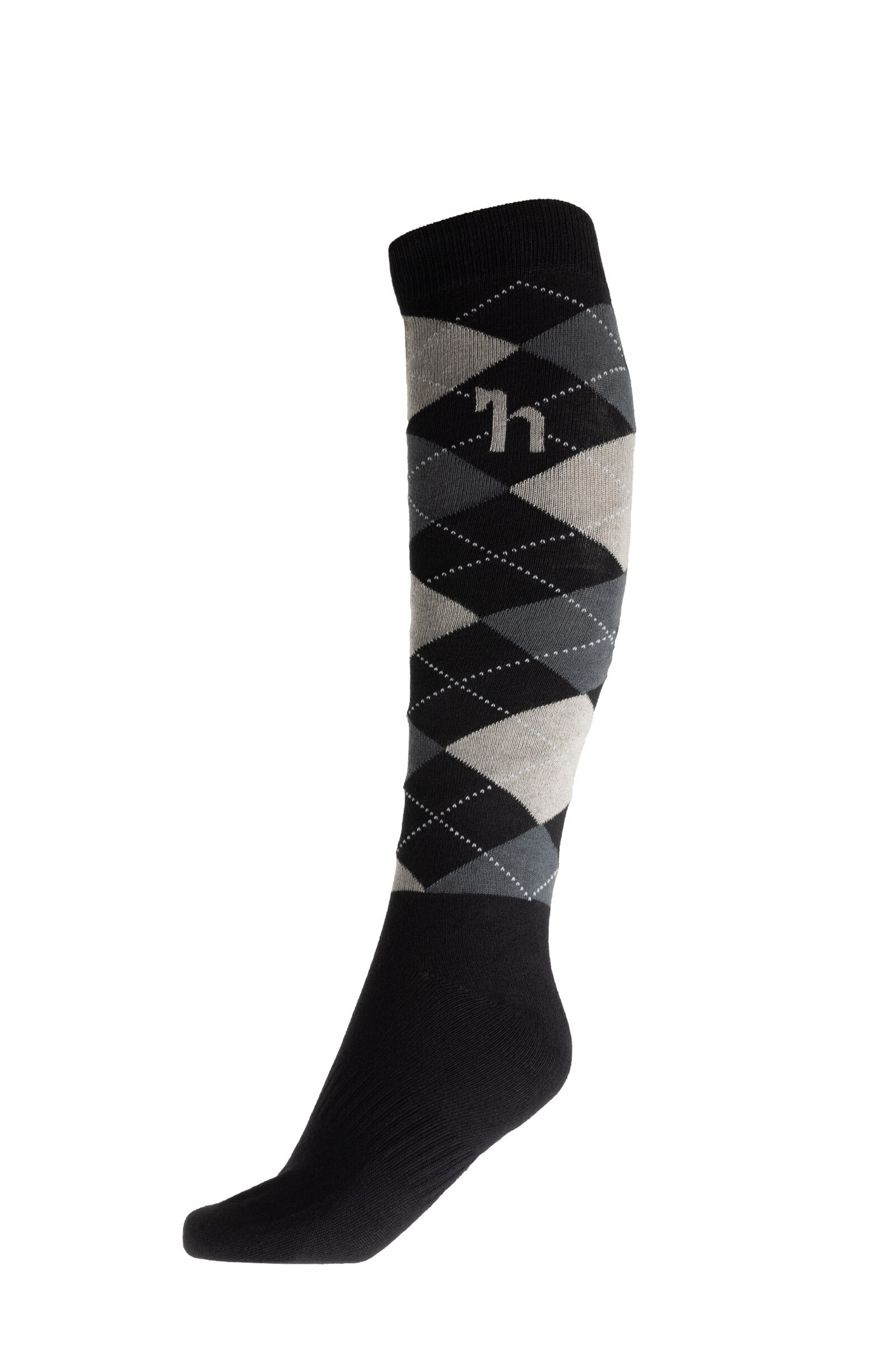 31217_099_01 Horze Holly Argyle Riding Socks - Image 1