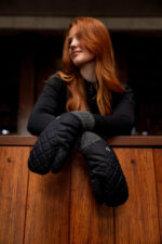 Horze Padded 3-Finger Winter Mittens - Image 2