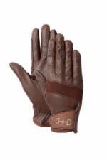 Horze Women's Leather Mesh Riding Gloves - Image 2