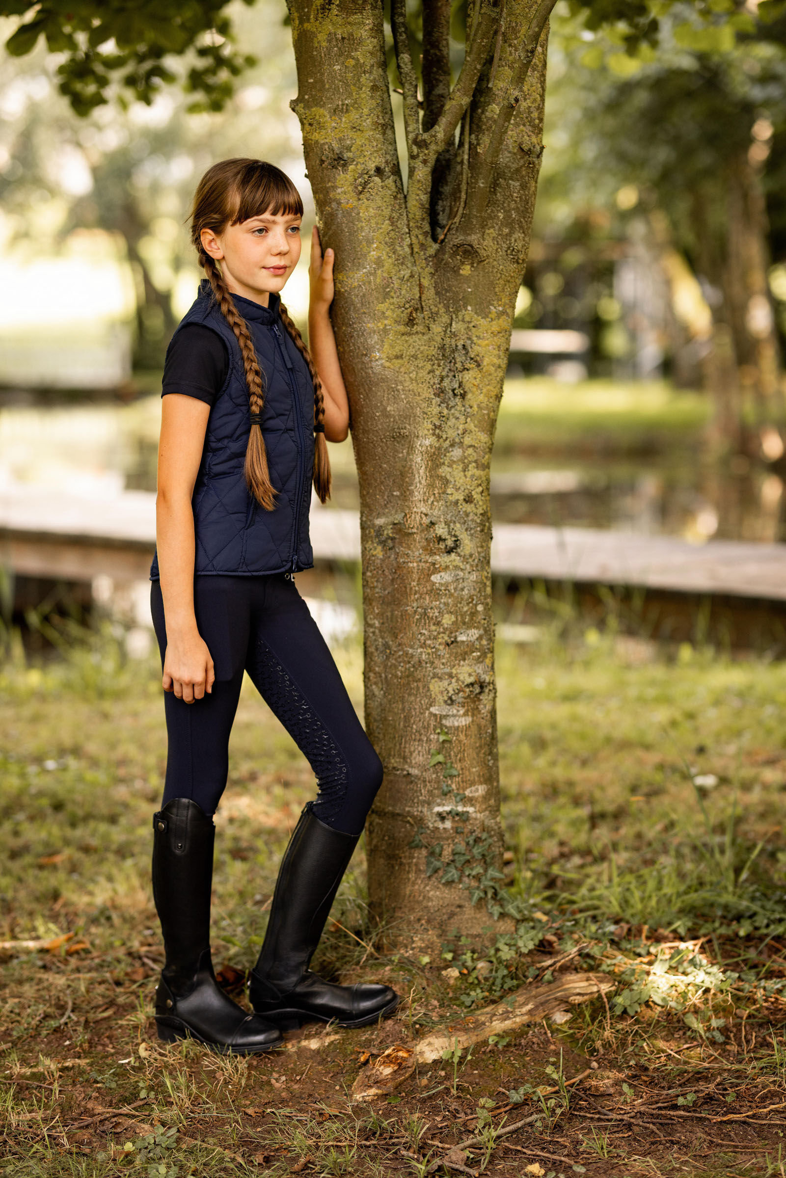 Horze Amber Kids Lightweight Padded Club Riding Vest