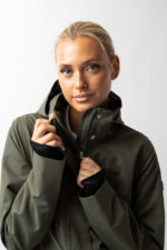 Horze Jadine Women's Technical Waterproof Summer Riding Jacket - Image 14
