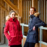 Horze Brooke Women's Long Parka Riding Jacket - Image 2