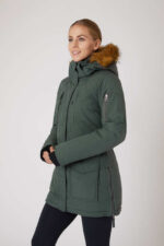 Horze Brooke Women's Long Parka Riding Jacket - Image 13