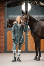 Horze Brooke Women's Long Parka Riding Jacket - Image 5