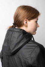 Horze Billie Women's PU Rain Riding Jacket with Fleece - Image 7