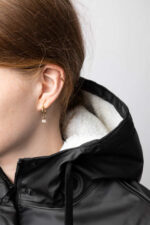 Horze Billie Women's PU Rain Riding Jacket with Fleece - Image 6