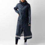 Horze Hazel Women's Long Raincoat with Slits