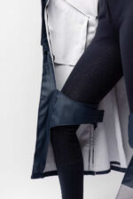 Horze Hazel Women's Long Raincoat with Slits - Image 5