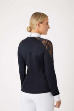 Horze Sylvie Women's Long Sleeve Lace Show Shirt - Image 5