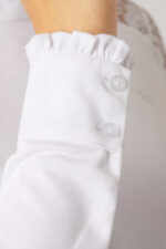 Horze Sylvie Women's Long Sleeve Lace Show Shirt - Image 9