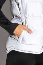 HORZE Women's Reflective Padded Riding Vest - Image 7