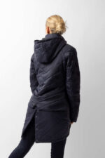 Horze Aurora Padded Parka Riding Riding Jacket with Removable Skirt - Image 7