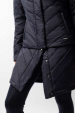Horze Aurora Padded Parka Riding Riding Jacket with Removable Skirt - Image 5