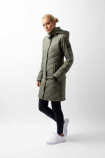 Horze Aurora Padded Parka Riding Riding Jacket with Removable Skirt - Image 20