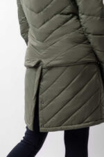Horze Aurora Padded Parka Riding Riding Jacket with Removable Skirt - Image 16
