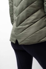 Horze Aurora Padded Parka Riding Riding Jacket with Removable Skirt - Image 11