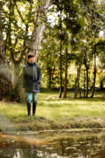 Horze Clara Kids' Rain Riding Jacket - Image 5