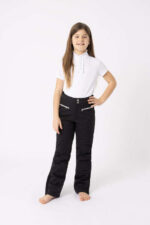 Horze Kids Adeline Winter Breeches Silicone Full Seat - Image 6