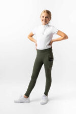 Horze Gillian Kids´ Full Seat Compression Tights - Image 6