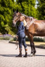 Horze Active Women's Full Grip Winter Riding Tights with Phone Pocket - Image 9