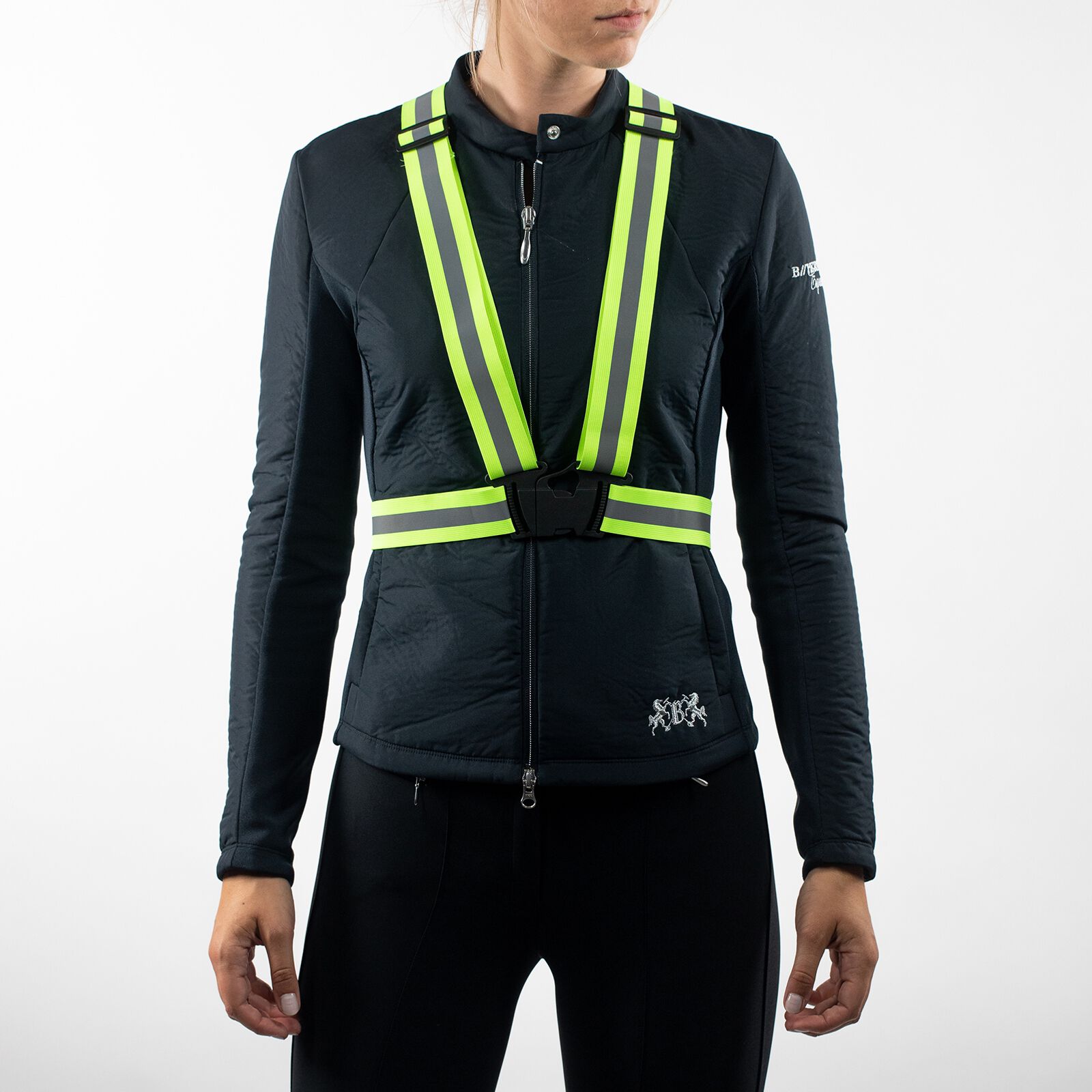 Horze Adjustable Reflective Stripe Riding Vest
