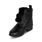 B VERTIGO Mercury Women's Winter Jodhpur Boots with Lamb Fur Lining (37, 39) - Image 3