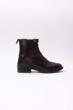 Horze Rose Leather Jodphur Boots with Front Zipper - Image 5