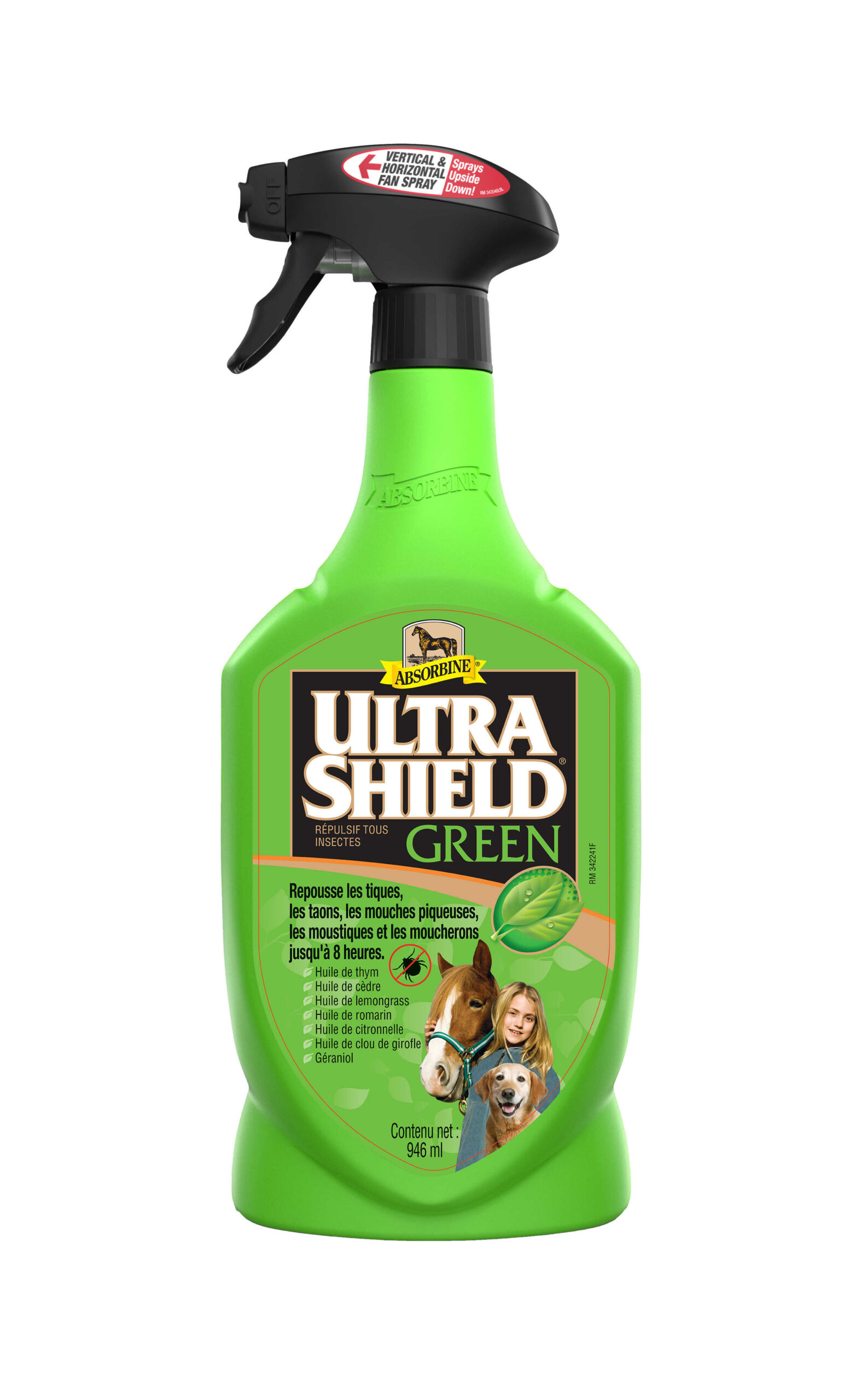 Insect repellent ABSORBINE - UltraShield Green