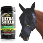 Fly masks ABSORBINE - UltraShield Flymask, with ear and nose protection - Image 4