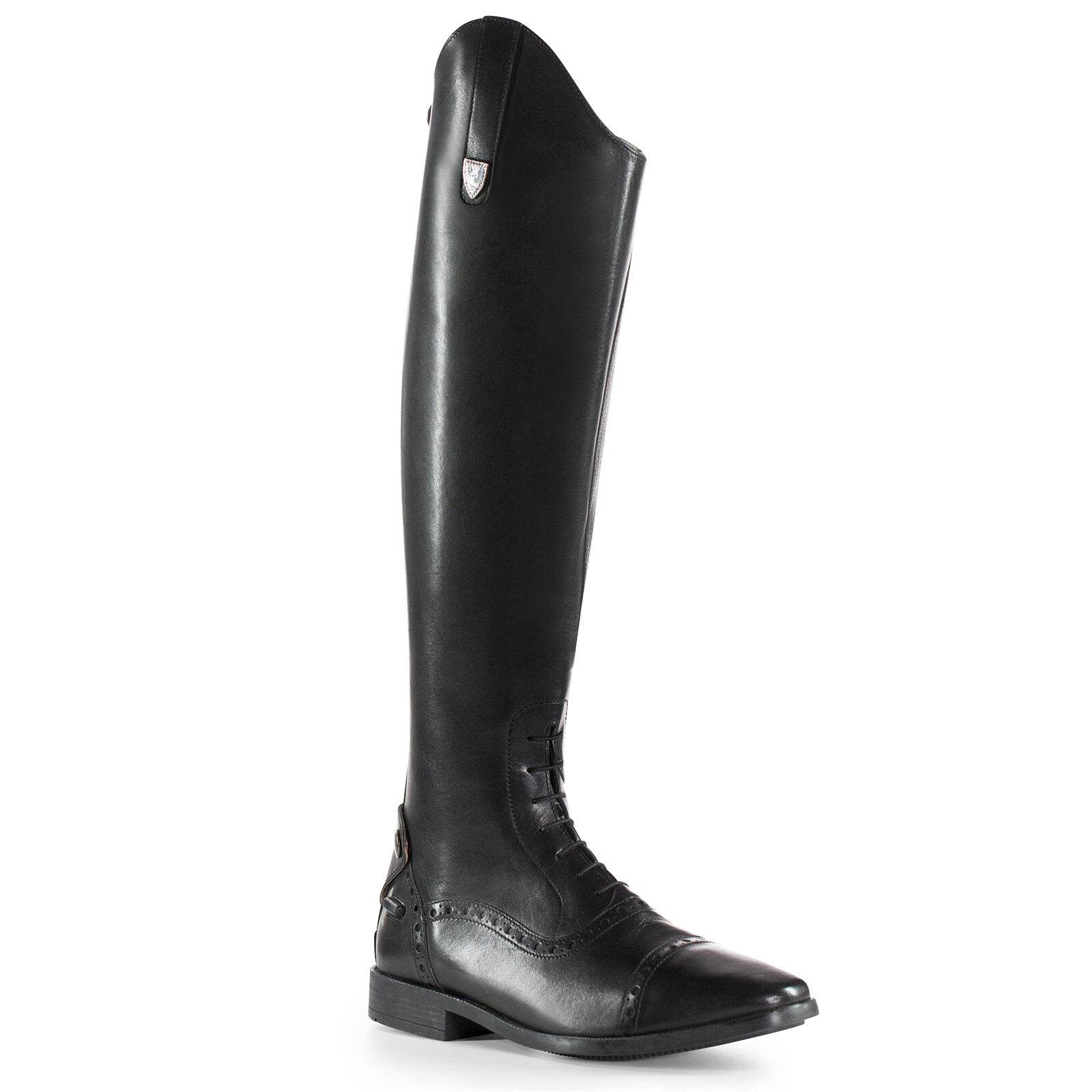 39071_BL_1 Horze Winslow Genuine Leather Tall Boots - Image 1