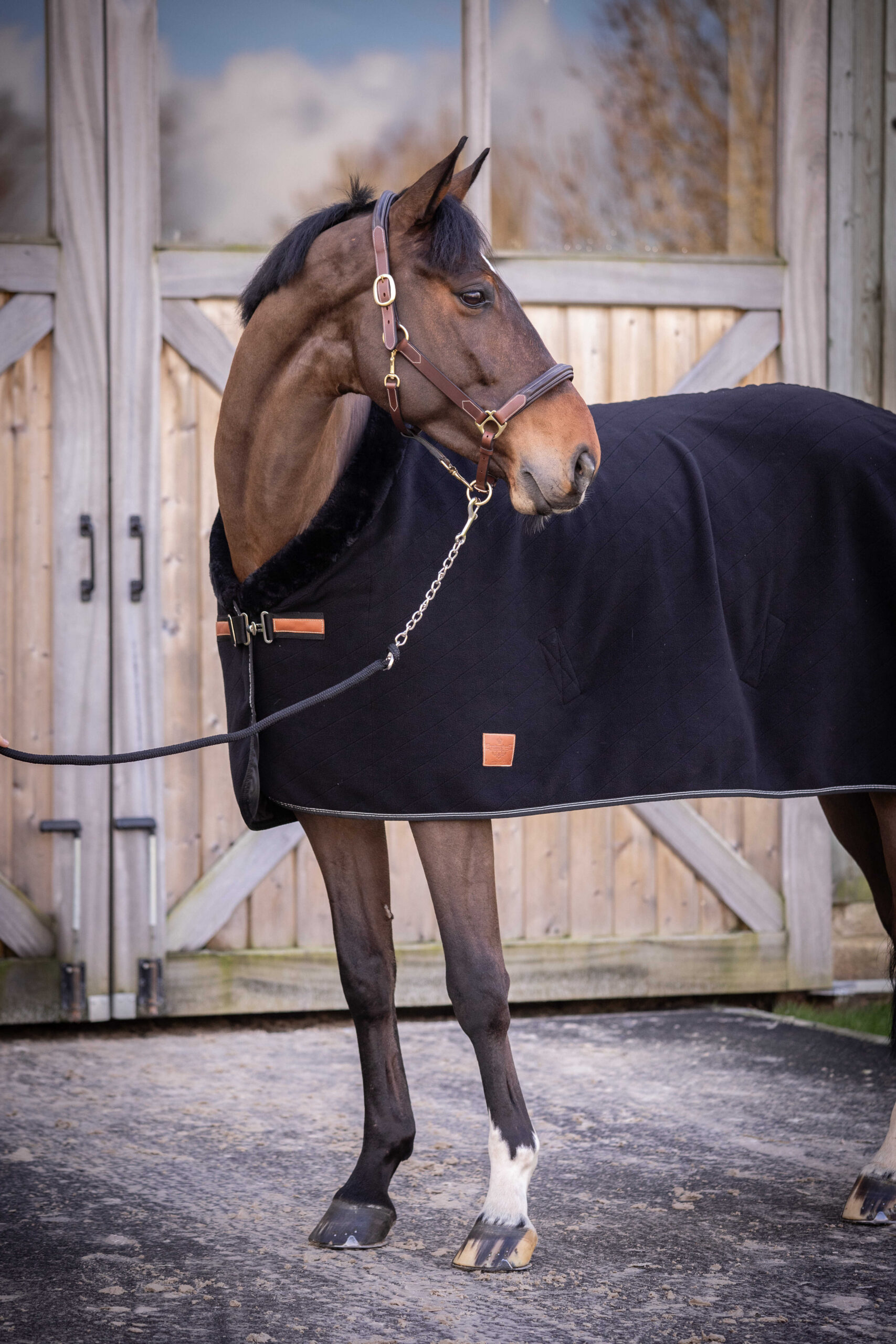 Diagonal Fleece Rug PADDOCK