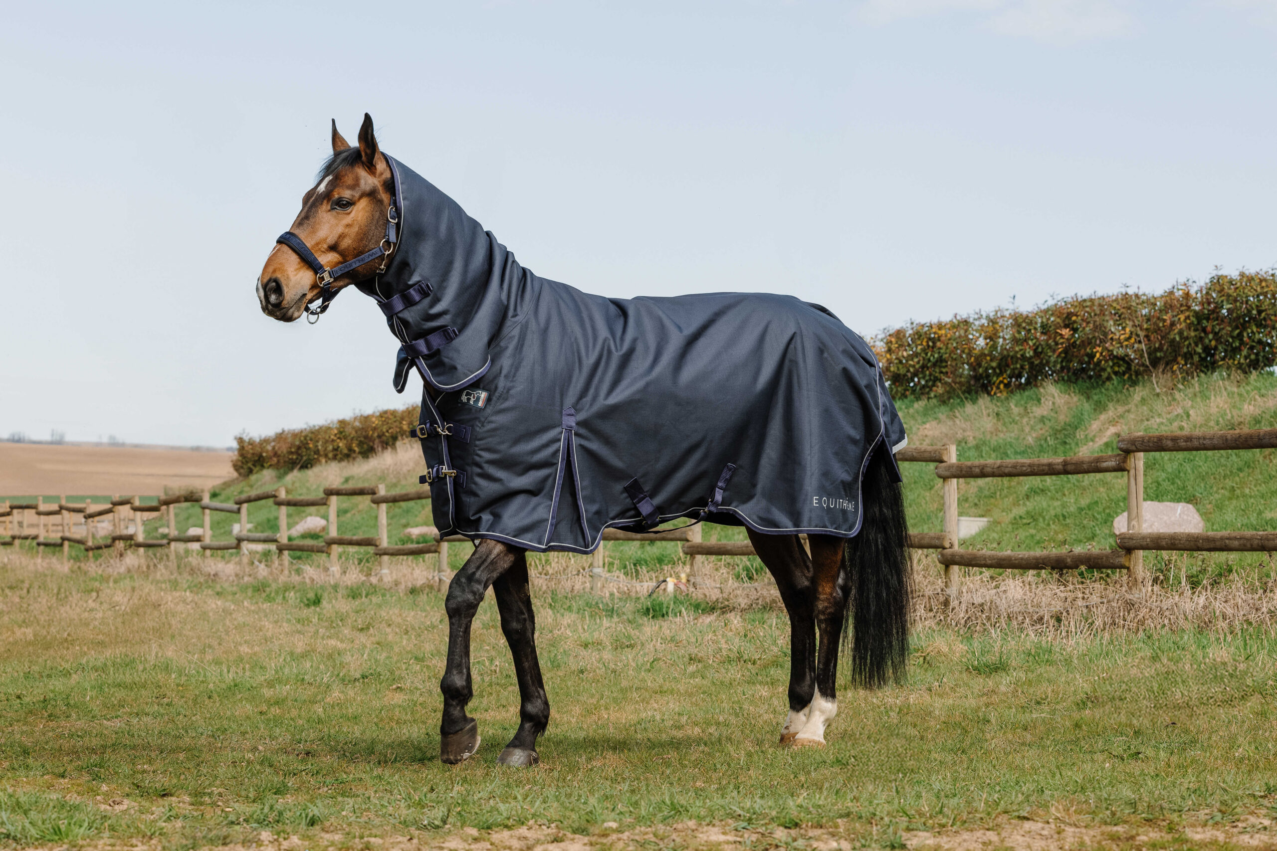 EQUITHÈME Turnout Rug 0g  – Anatomic Combo 1200D