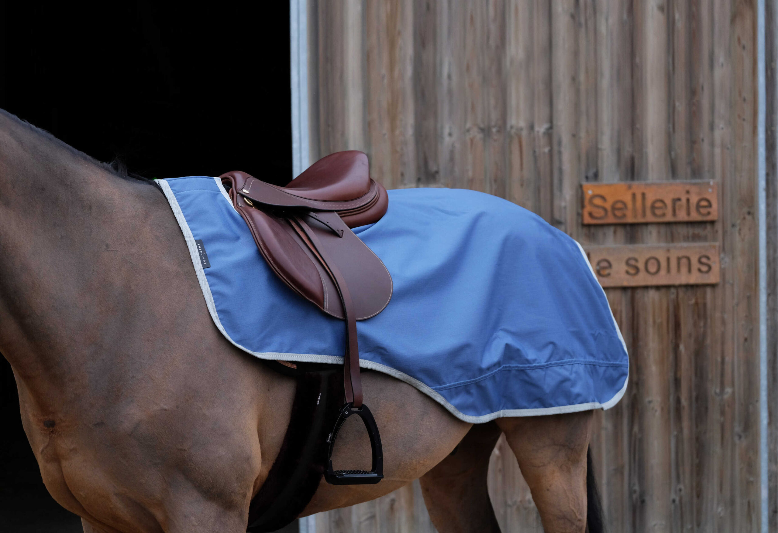 Equithème "TYREX 600D" exercise sheet, recycled, fleece-lined