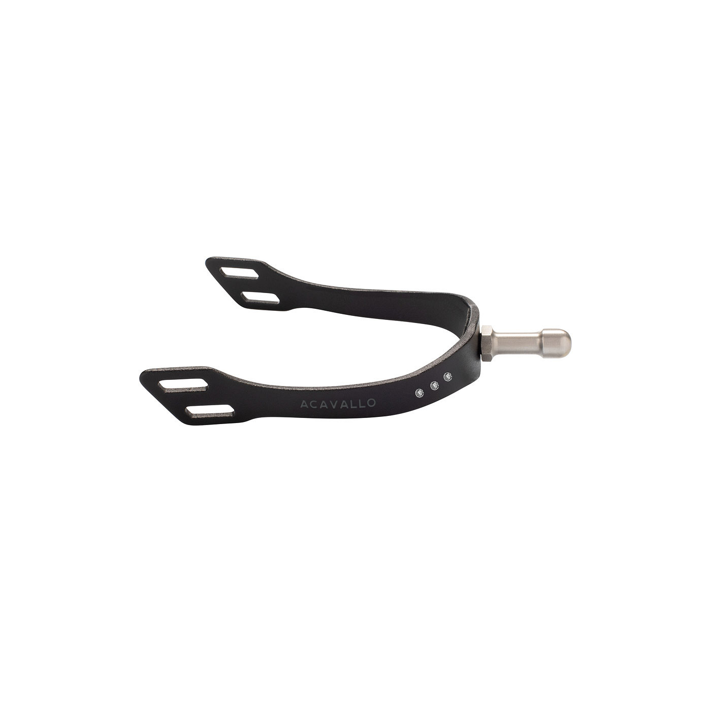 Acavallo Spurs Arena AluPlus 2.0 Rhinestones