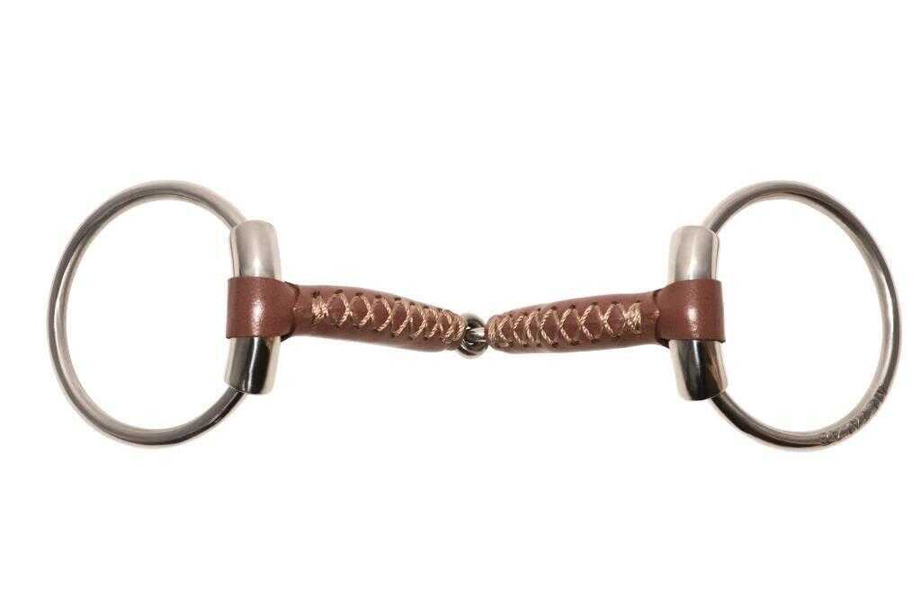 METALAB Loose Ring Snaffle - Pinchless leather