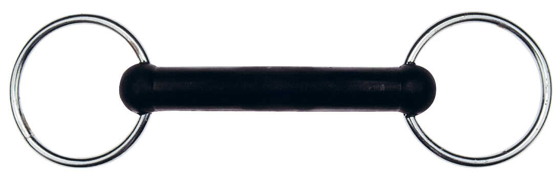 FEELING Loose Ring Snaffle - Rubber Bar