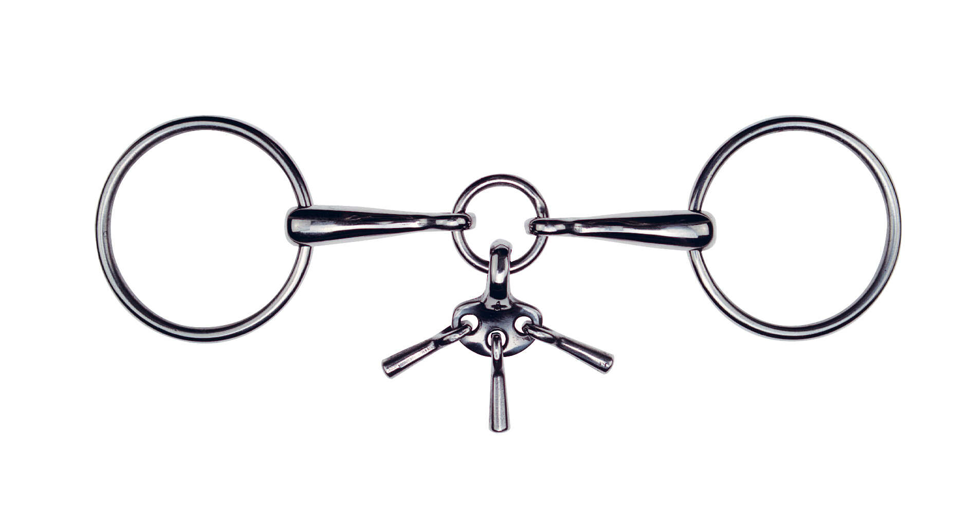 FEELING Loose Ring Snaffle - Stainless Steel With Toy