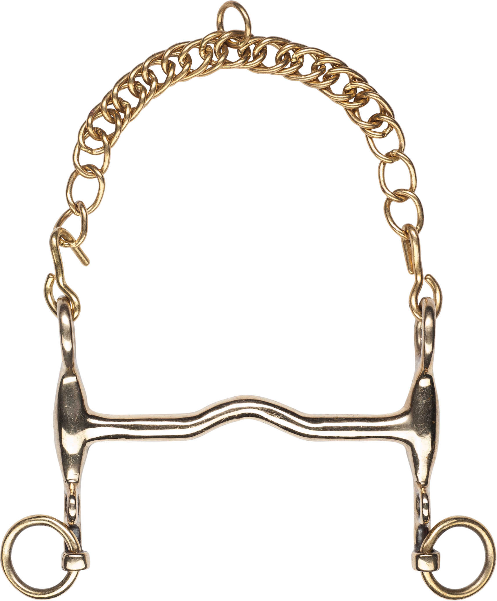 FEELING Curb Bit - Copper Short Bridles