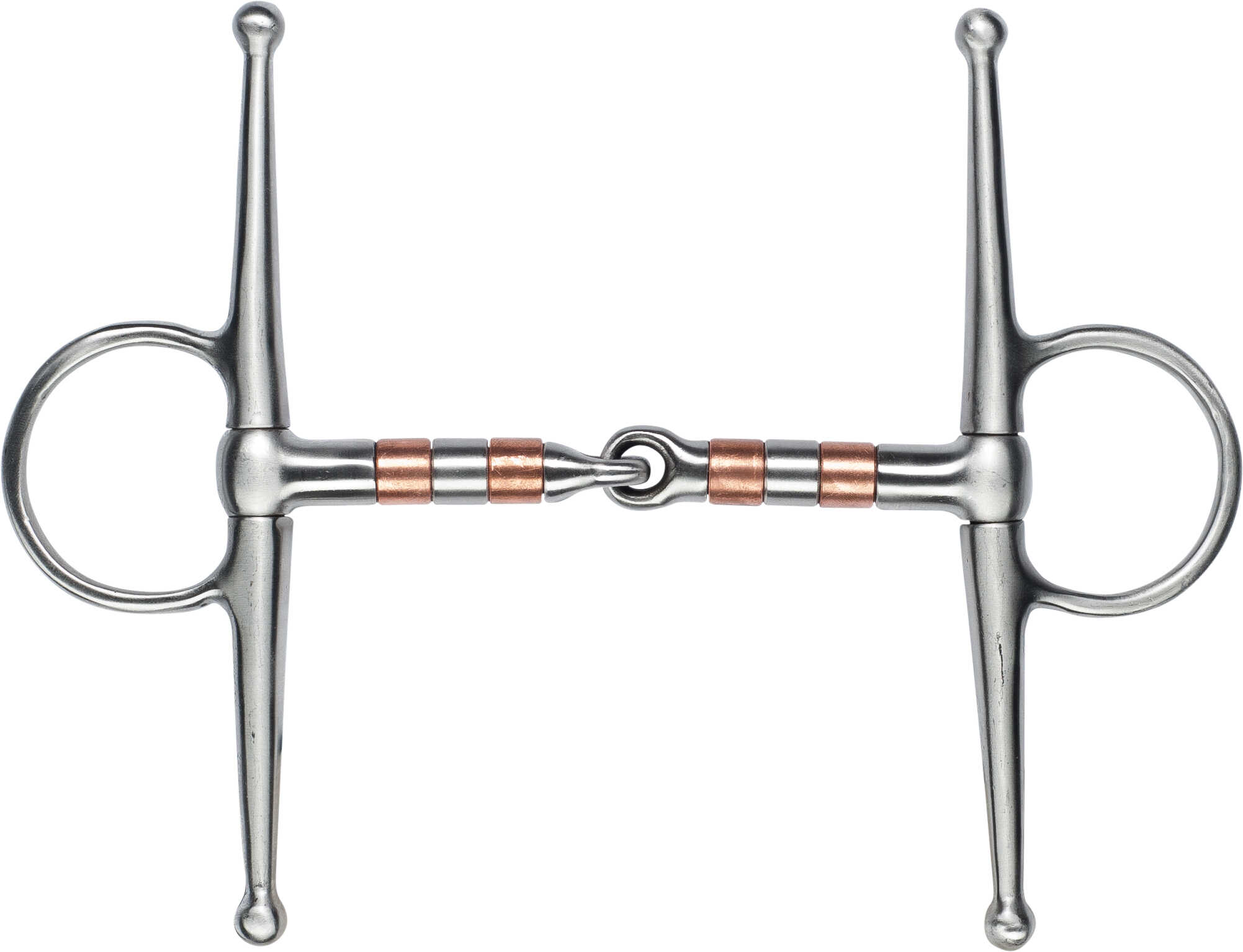 FEELING Gag Bit - With satin rollers