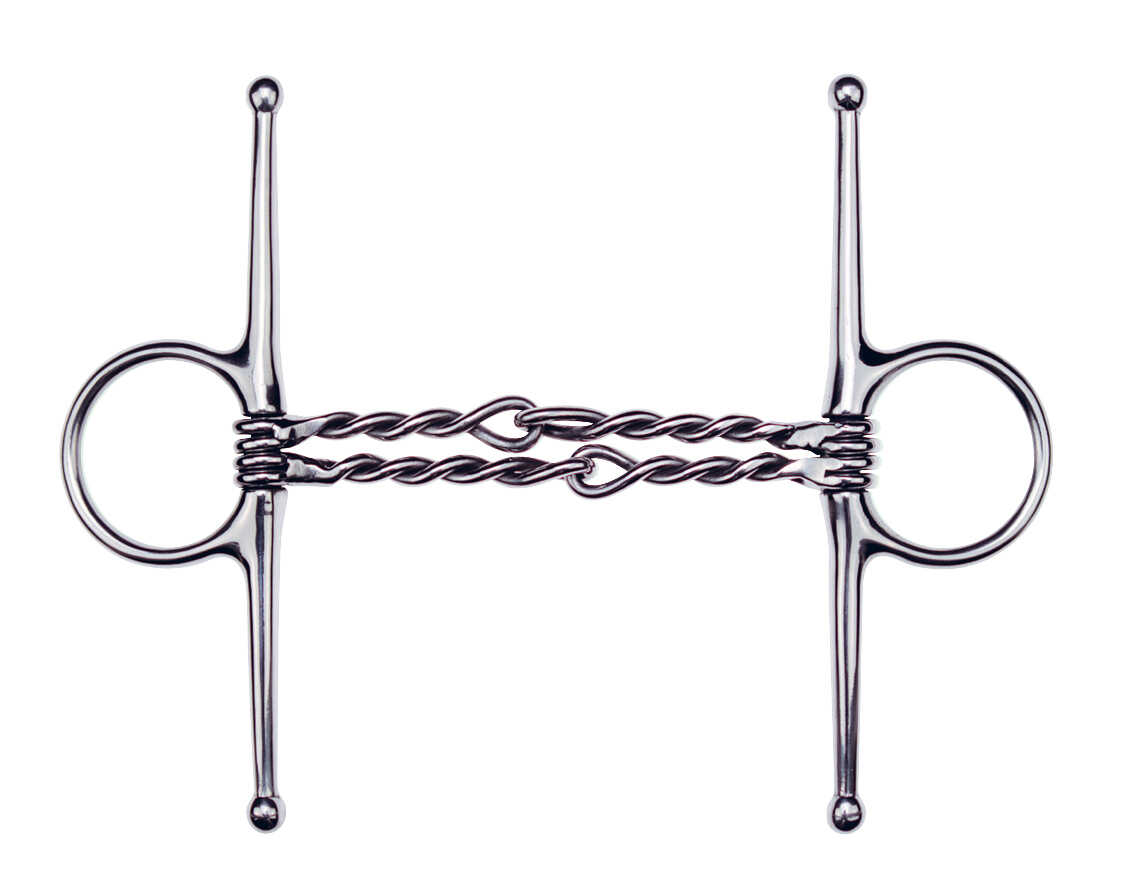 FEELING Gag Bit - Double twisted mouthpiece