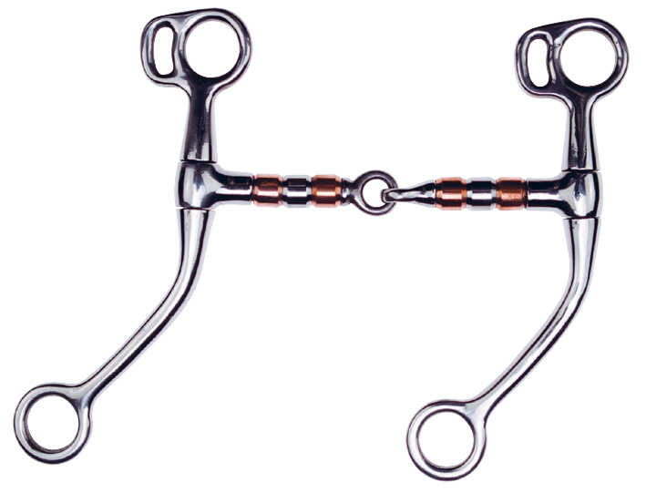 FEELING Training Curb Bit - With Rollers