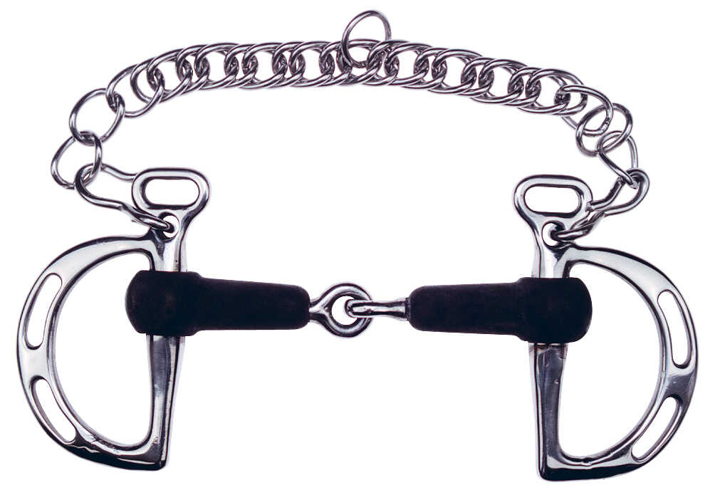 FEELING Spring Curb Bit - Rubber with Holes