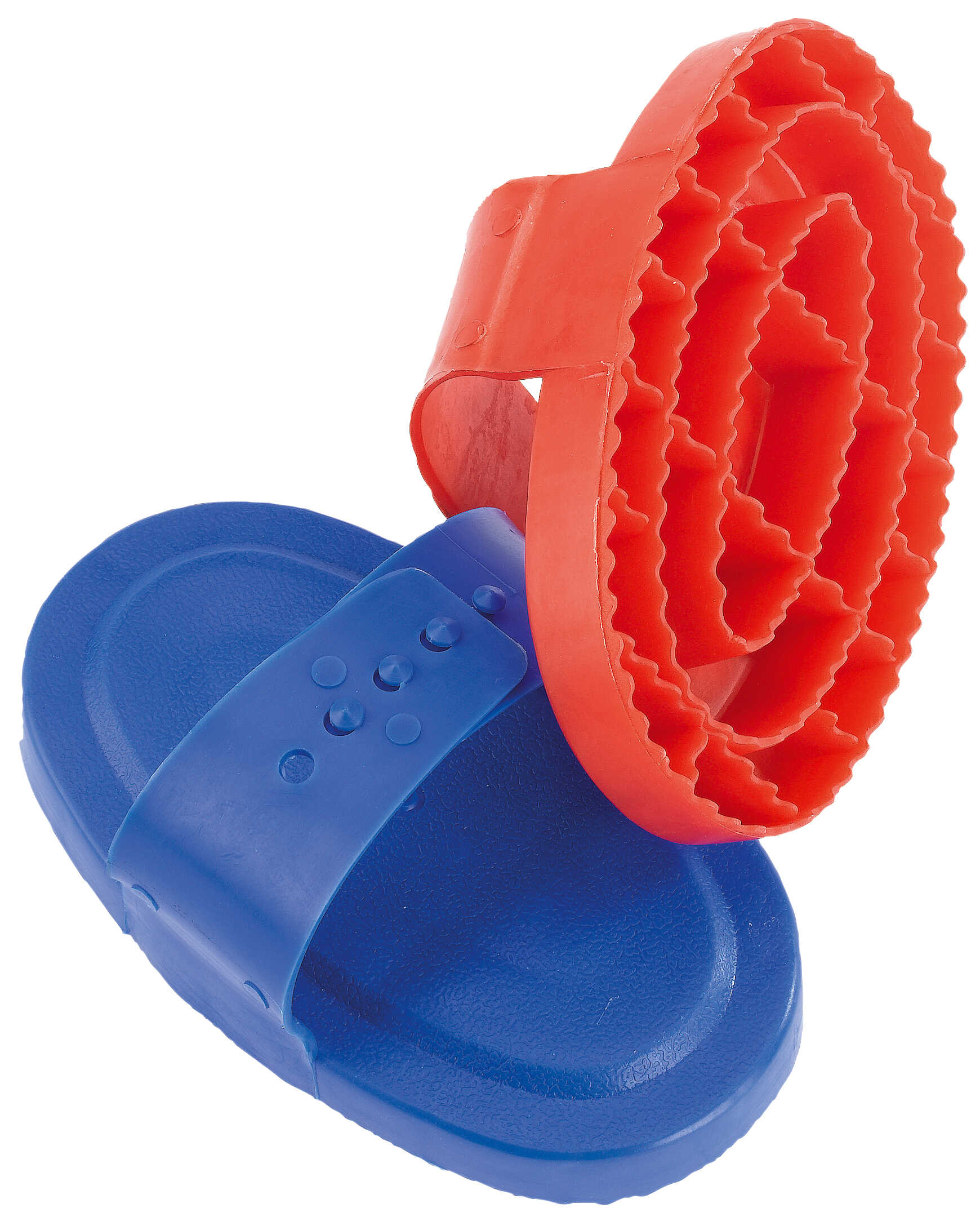 HIPPOTONIC Oval curry comb made of plastic