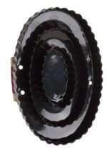 HIPPOTONIC Oval metal curry comb - Image 2