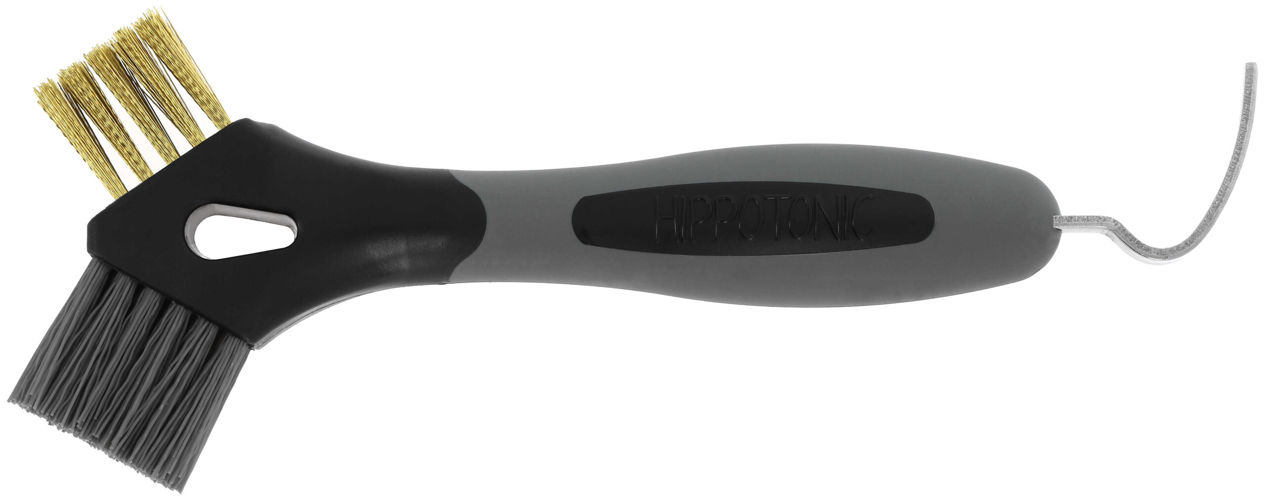 HIPPOTONIC 3-in-1 metal hoof brush