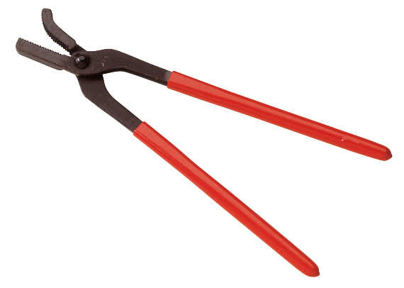 Crocodile pliers made of black steel