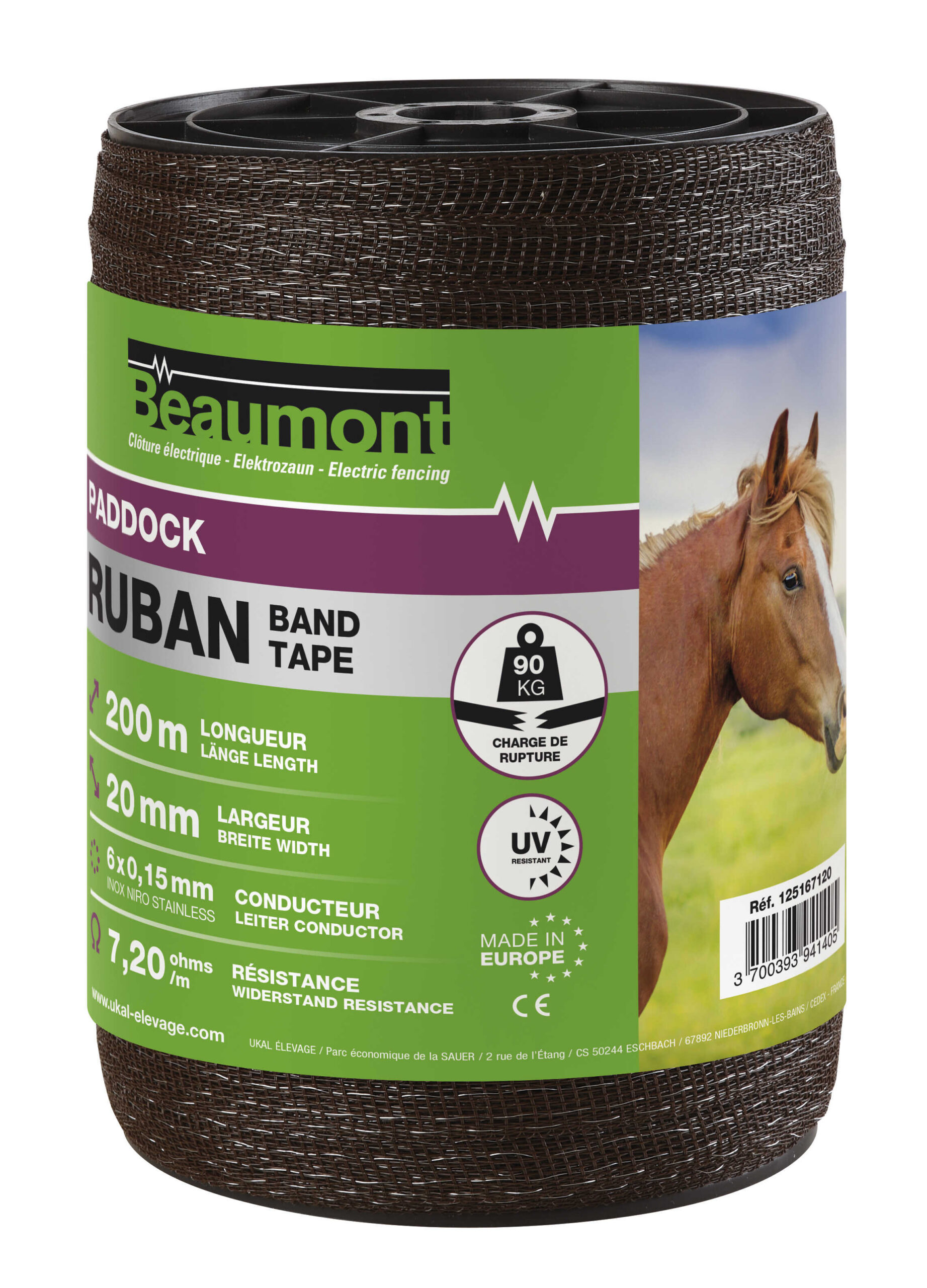 BEAUMONT - Paddock - Zaunband 20 mm