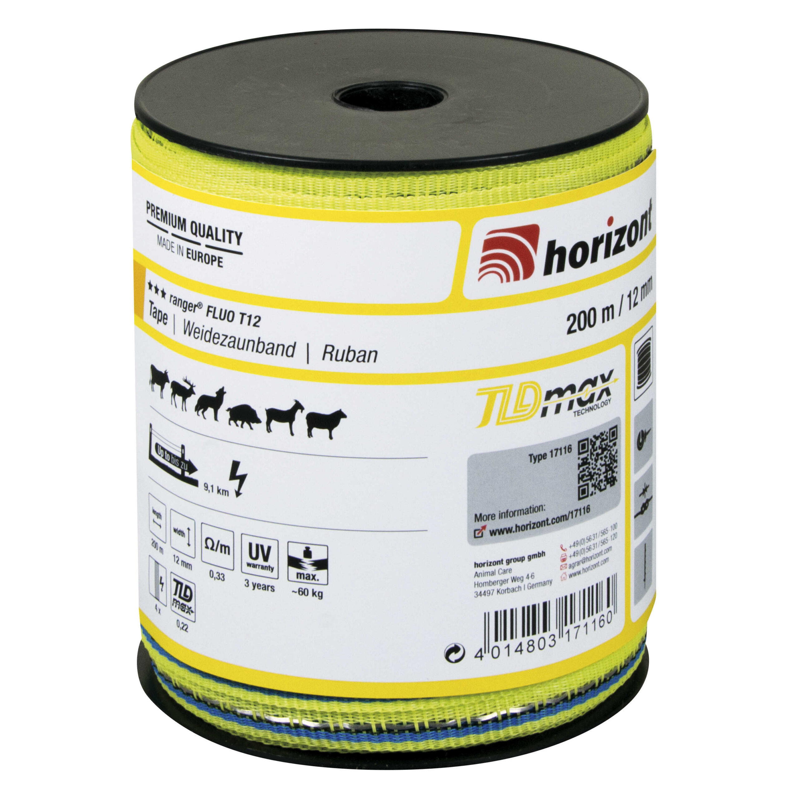 HORIZONT - Ranger - Fluo Band T12, 200 m