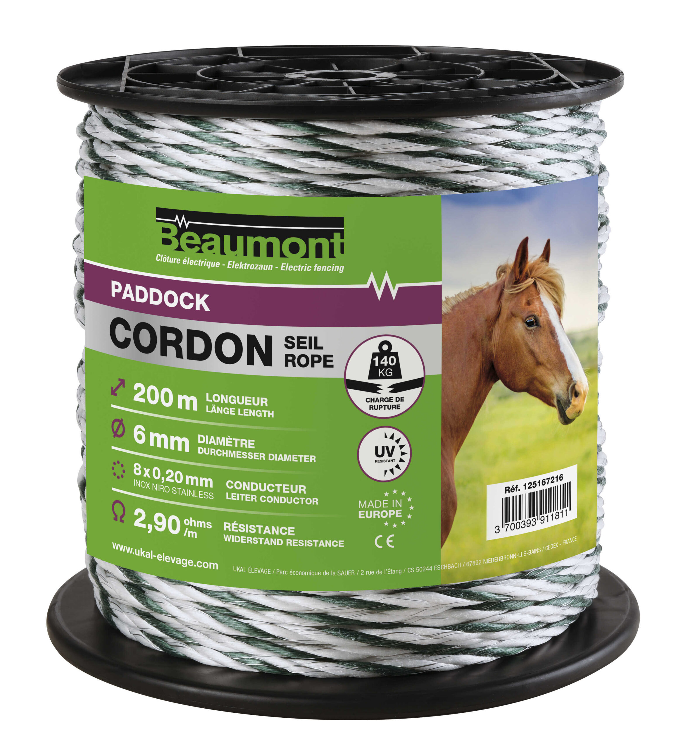 BEAUMONT twisted cord 6 mm